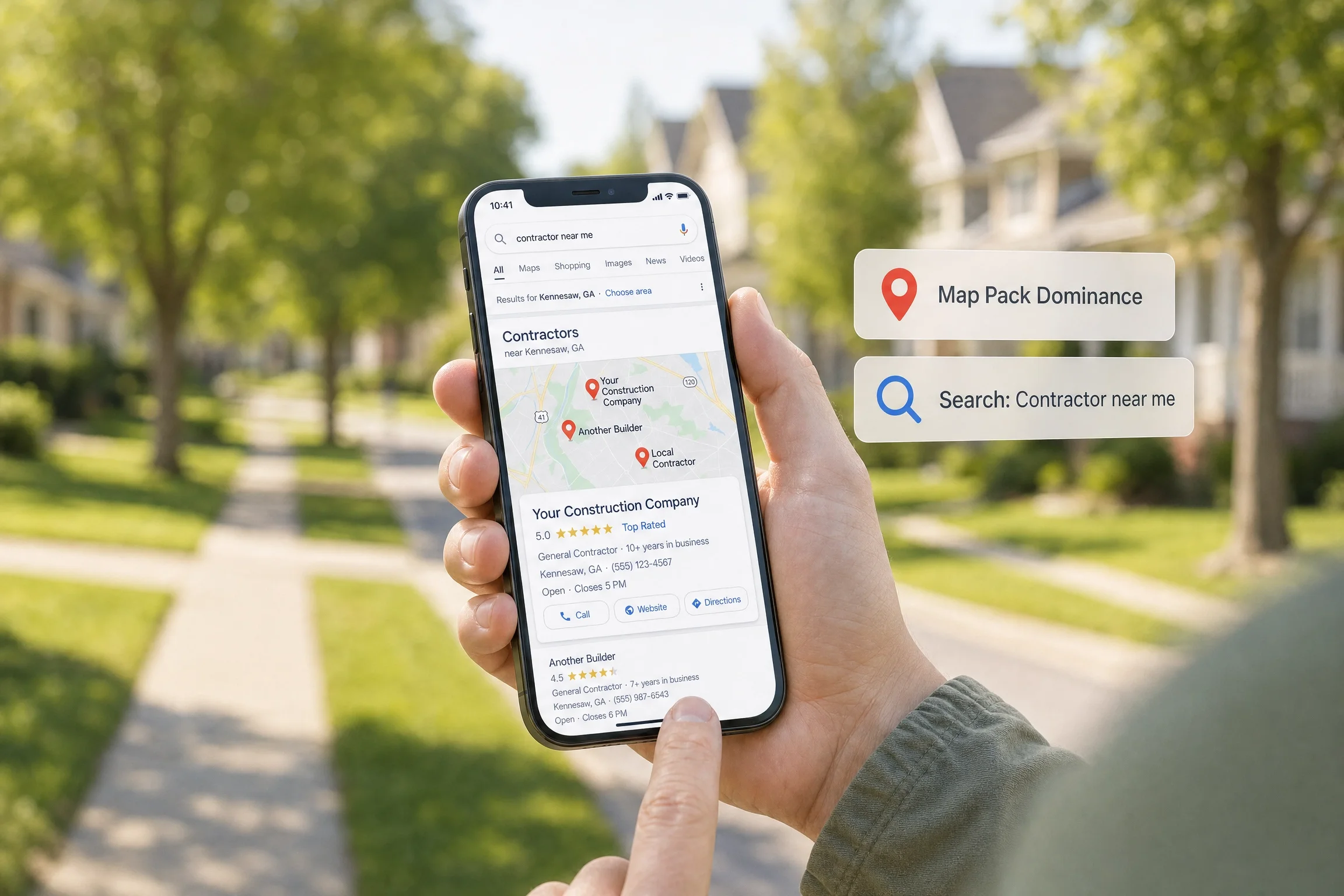 Google Maps Search